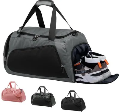 Produktbild von Unyqoos geräumige ® multifunktionale Reisetasche mit Schuhfach und wasserdichten Fächern für Sport und Reisen