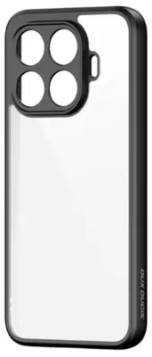 Produktbild von Dux Ducis Aimo Series - Transparent TPU Back Cover - Xiaomi 17T Pro Hülle - Schwarz