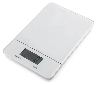 Produktbild von Ibili 734810 Elektronische KÃ1/4chenwaage mit LCD-Infodisplay, Messbereich bis 5 kg, Glas-Wiegeschale