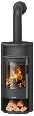 Produktbild von Oranier | Kaminofen | Polar Neo 6 | 6,5 kW | Schwarz, Keramik Namib