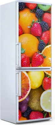 Produktbild von Magnete Dekorative - 70 cm x 190 cm - Küche - Magnetmatte Kühlschrankmagnete - Farbige Früchte