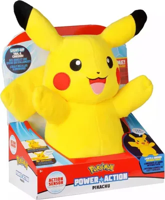Produktbild von Pokemon Power Action Pikachu Zabawka Pluszak, 25 cm