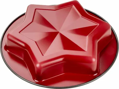 Zdjęcie produktu dla Zenker 6005, Forma do ciasta, Okrągły, Płaska powierzchnia, 230 °C, Czarny, Czerwony, Niemcy