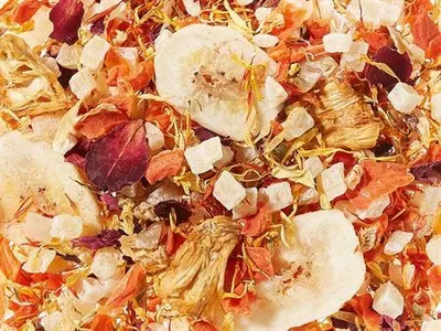 Produktbild von 1 kg Früchteteemischung Anna Banana Ananas-Bananen-Note aromatisiert