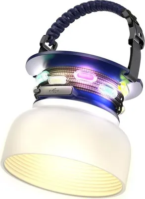 Obrázok produktu pre IMMAX solárna kempingová lampička s integrovanou RGB LED svetelnou reťazou/ 10W/ IP65/ USB-C