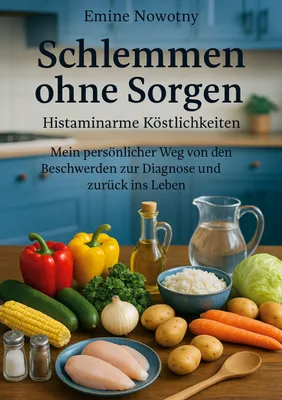 Produktbild von Schlemmen ohne Sorgen: Histaminarme Köstlichkeiten