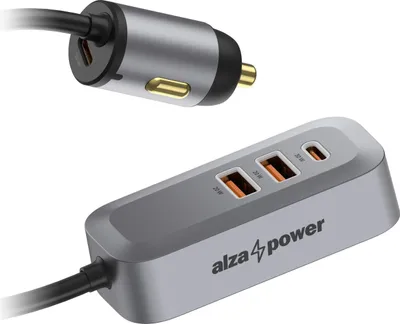 Produktbild von AlzaPower Autoladegerät X560 Multi Charge 20W šedá