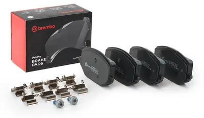 Produktbild von BREMBO Bremsbeläge Satz Vorne passend für PEUGEOT 3008 SUV (M) P 61 142