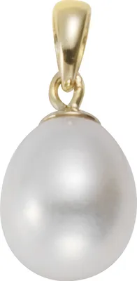 Produktbild von Damen Anhänger 585 Gold Süßwasserzuchtperle 8-8,5mm