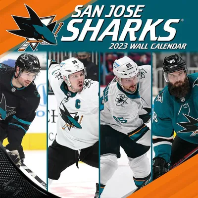 Obrázok produktu pre Kalendár San Jose Sharks NHL na rok 2023, nástenný