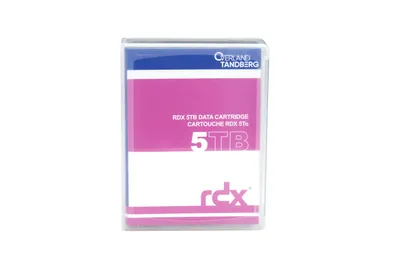 Produktbild von Overland-Tandberg O-T RDX 5TB Kassette, RDX-Kartusche, RDX, 5 TB, FAT32, NTFS, exFAT, ext4, Schwarz, 150 MB/s