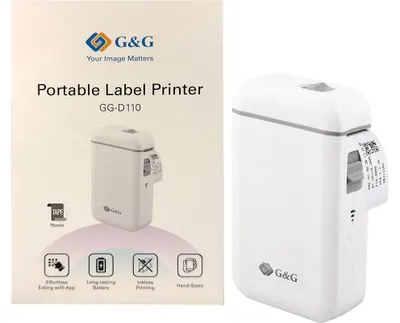 Produktbild von G&G | Ninestar GG-D110 Beschriftungsgerät für Etiketten