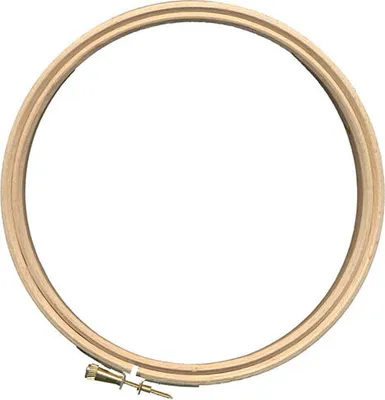 Immagine prodotto di Anello da ricamo in legno Graine Creative GC, 10 cm