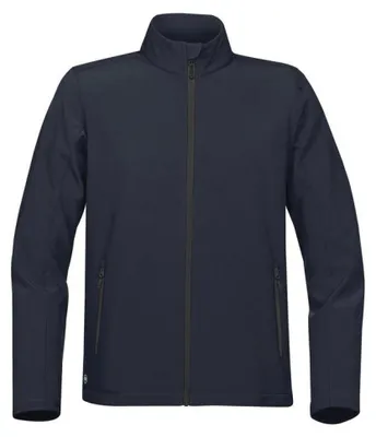 Productafbeelding van Stormtech - "Orbiter" softshell jas voor heren, model FK1363 (XXL) (marineblauw/koolzwart)