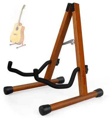 Produktbild von Faltbarer Gitarrenständer aus Holz für mehrere Instrumente