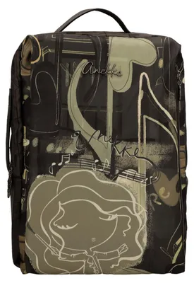 Immagine prodotto di Anekke zaino per il tempo libero zaino con scomparto per laptop Orchestra Travel Backpack Multicolor multicolore