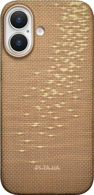 Productafbeelding van Pitaka Ultra-Slim Magsafe hoesje voor iPhone 17, gouden glans
