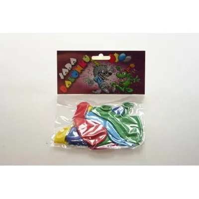 Produktbild von Aufblasbare Luftballons - farbig bedruckt Smile 9 Stü ck