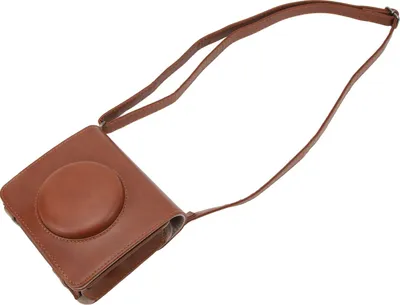 Zdjęcie produktu dla Torba na aparat retro, ochronna torba na ramię ze skórypoliuretan z odpinanym, regulowanym paskiem do aparatu Kodak 300R