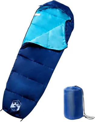 Produktbild von Mumienschlafsack für Erwachsene Camping 3 Jahreszeiten