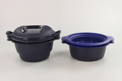 Produktbild von TUPPERWARE  Mikrowelle Micro Urban Large 3,0L dunkelblau Dampfgarer 3 in 1