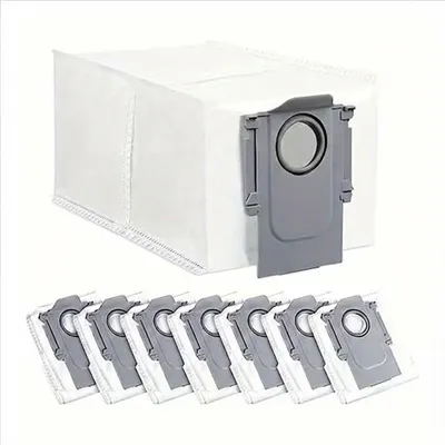 Produktbild von 8x Staubsaugerbeutel kompatibel mit Roborock S8 MaxV Ultra S8 Pro Ultra, Qrevo