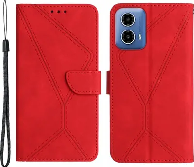 Produktbild von Motorola Moto G85 Hülle - Coverup Klapphülle - Rot