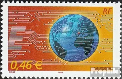 Produktbild von Briefmarken Frankreich 2002 Mi 3670I y (kompl.Ausg.) postfrisch Unternehmenskommunikation
