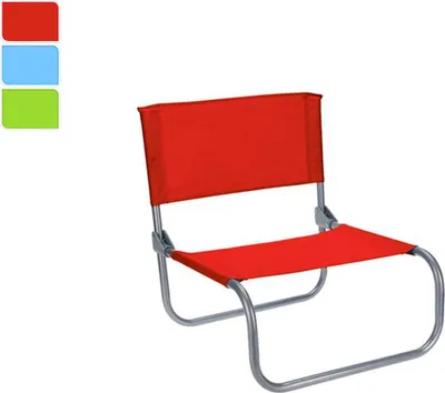 Productafbeelding van Opvouwbare strandstoel, afmetingen 43 x 50 x 43 cm