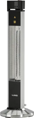 Image de Radiateur infrarouge, radiateur de chauffage, radiateur de chauffage de terrasse 2000W