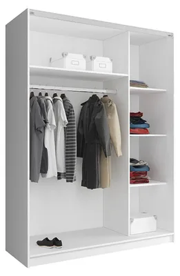 Produktbild von Garderobe Aufbewahrung Regal Schrank Archiv Schiebetüren Schiebetüren Büro 150cm