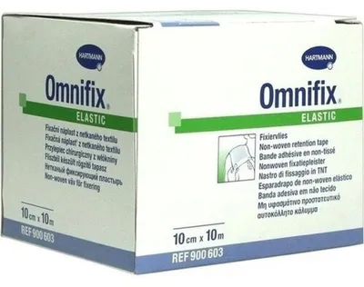 Productafbeelding van Omnifix elastische verband, 10 cm x 10 m, rood, 1 stuk, PFL