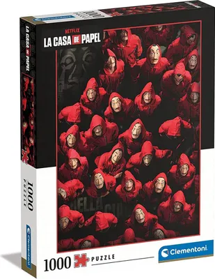 Obrázok produktu pre Puzzle 1000 dielikov - La Casa de Papel