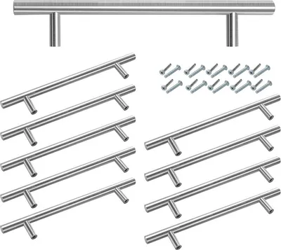 Zdjęcie produktu dla Clanmacy uchwyt do szafki uchwyt meblowy uchwyt kuchenny uchwyt do drzwi uchwyt kuchenny 156x96x12MM 100 sztuk