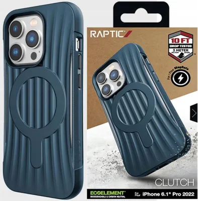 Image de Raptic X-Doria Pochette Intégrée Iphone 14 Pro Max Avec Housse Magsafe Sac à dos Bleu