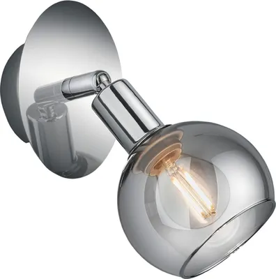 Immagine prodotto di Applique BREST cromata 1xE14x15W vetro, dimensioni: 18x12x18 cm, IP20, RL