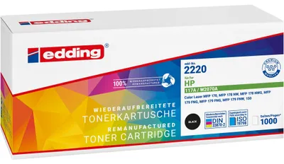 Image de edding Toner 18-2220 wie HP W2070A schwarz