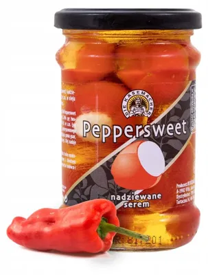 Obrázok produktu pre Owoc peppersweet nadziewany serem świeżym Käsemacher 250g