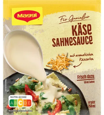 Immagine prodotto di Maggi For Connoisseurs Salsa al formaggio con formaggi aromatizzati 35g