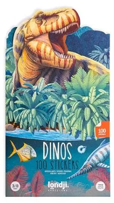 Produktbild von Set mit wiederverwendbaren Aufklebern Dinosaurier, Londji