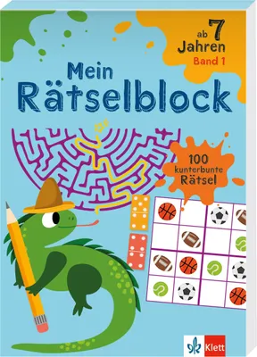 Produktbild von Klett Mein Rätselblock ab 7 Jahren Band 1