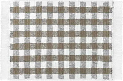 Productafbeelding van WohnDirect keukentapijt voor binnen, model MATRIX, beige, 50 x 75 cm