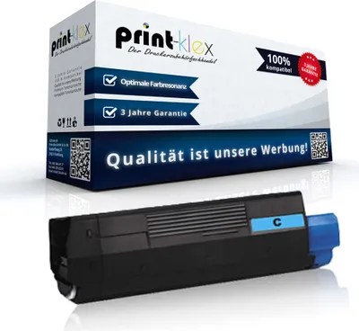 Produktbild von Kompatible Tonerkartusche für OKI C5300NCCS C5300Series C5400 C5400DN C5400DTN C5400N C5400TN C5450DN C5450N C5510MFP C5510nMFP C5540MFP 42804515 Blau Cyan - Color Plus Serie