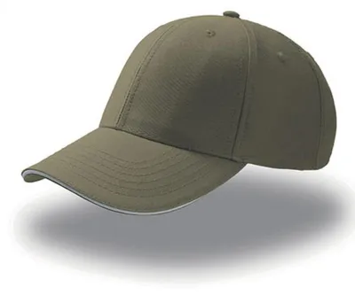 Produktbild von Atlantis  | Sport Sandwich Cap / Kappe / Mütze / Hut - Farbe: Olive/White - Größe: One Size