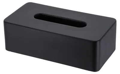 Produktbild von TENDANCE | Taschentuchbox - Schwarz - Modernes Design - Praktisch und Elegant