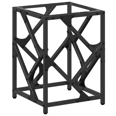 Produktbild von vidaXL Couchtisch mit Glasplatte Transparent 30x30x41 cm Stahl