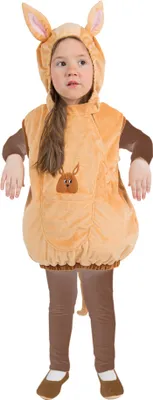 Produktbild von Oh2007-104-110 Kinder Känguru Weste Kostüm Gr.104-110