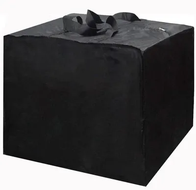 Obrázek produktu pro Úložná taška pro zahradní nábytek, rozměry 80 x 80 x 60 cm, černá, materiál 420D Oxford, voděodolná, odolná proti UV záření