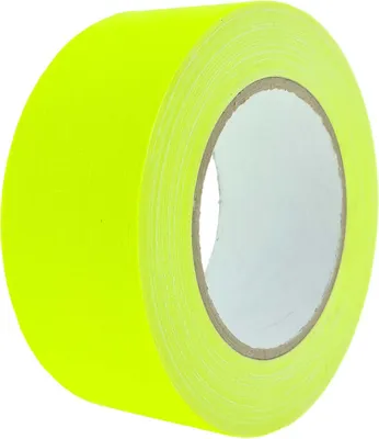Immagine prodotto di Nastro adesivo 25m nastro in tessuto giallo neon 50 mm