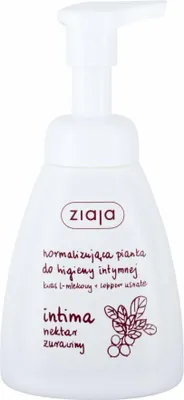 Zdjęcie produktu dla Ziaja Intima Pianka do higieny intymnej żurawinowa 250ml